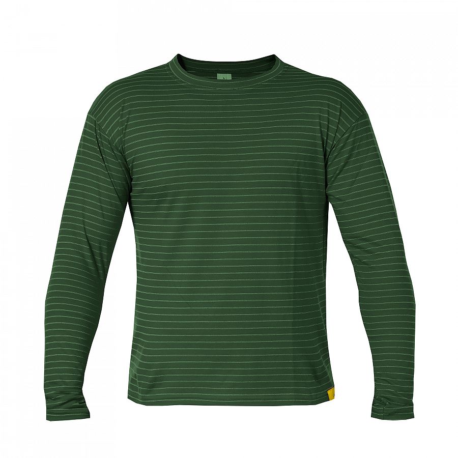 Tričko PXT Antistatic wear zelené dlouhý rukáv "U" 160 g/m2, vel. M - Obrázek Tričko PXT Antistatic wear zelené dlouhý rukáv "U" 160 g/m2, vel. M - Obrázek